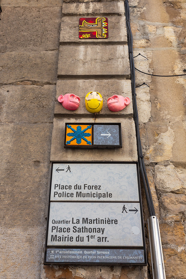 Lyon Urban Art Porträts